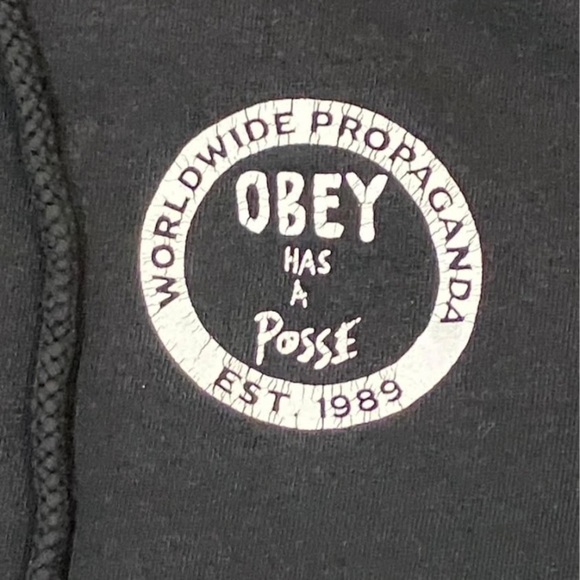 Obey Black Hoodie - Picture 3 of 13